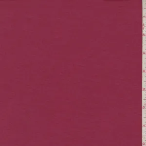 1 1/8 YD PC-Cranberry Double Knit Fabric