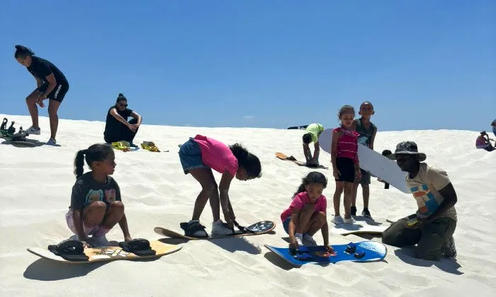 1-Hour Sandboarding Experience for 2, 4, or 6 – Kids or Adults at Revolver Adventures