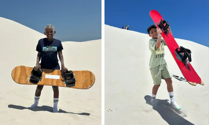 1-Hour Sandboarding Experience for 2, 4, or 6 – Kids or Adults at Revolver Adventures