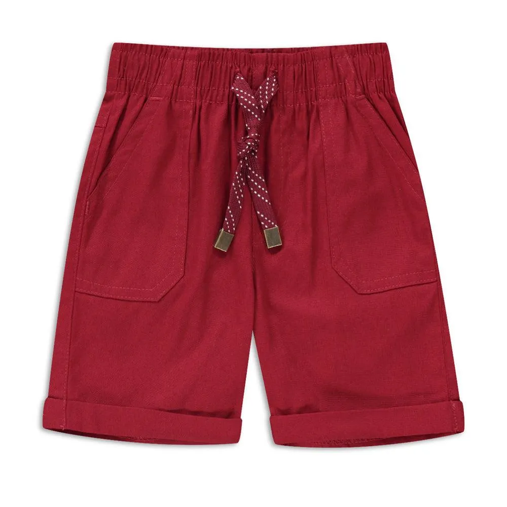 2 Pack Shorts Red & Yellow