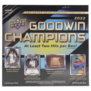 2022 Upper Deck Goodwin Champions Hobby Box