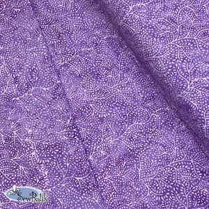 69" Cotton Jersey Knit - Sacred Branch - Soft Lilac