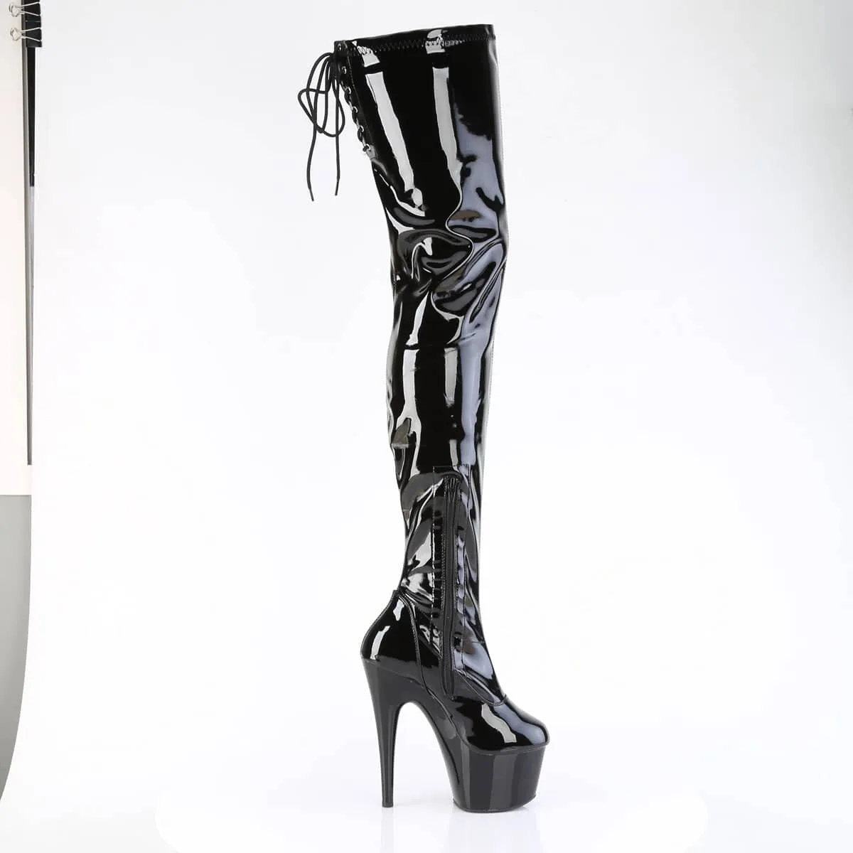 ADORE-4000SLT Lace-Up Back Stretch Crotch Boot