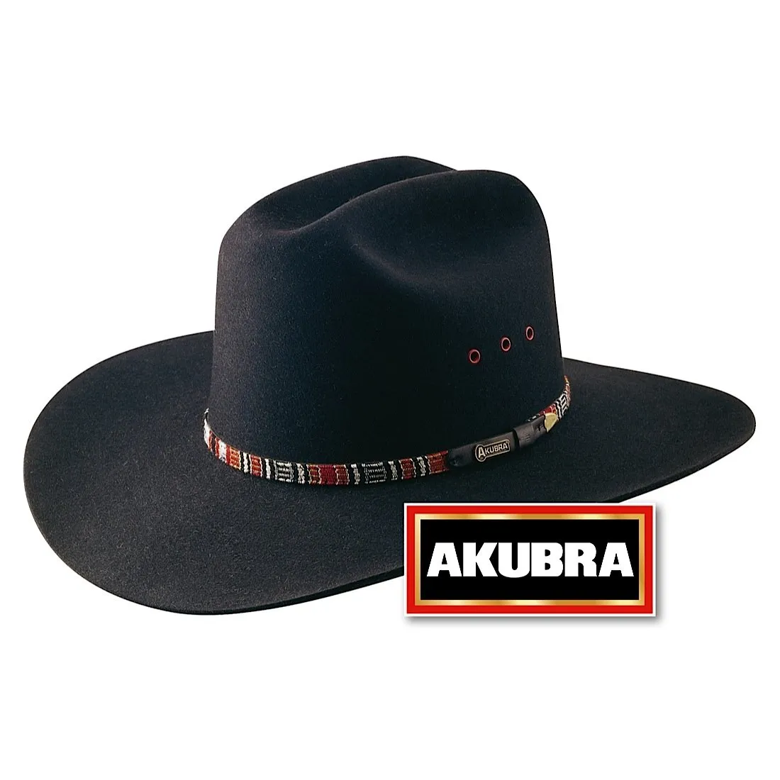 Akubra Bronco Black