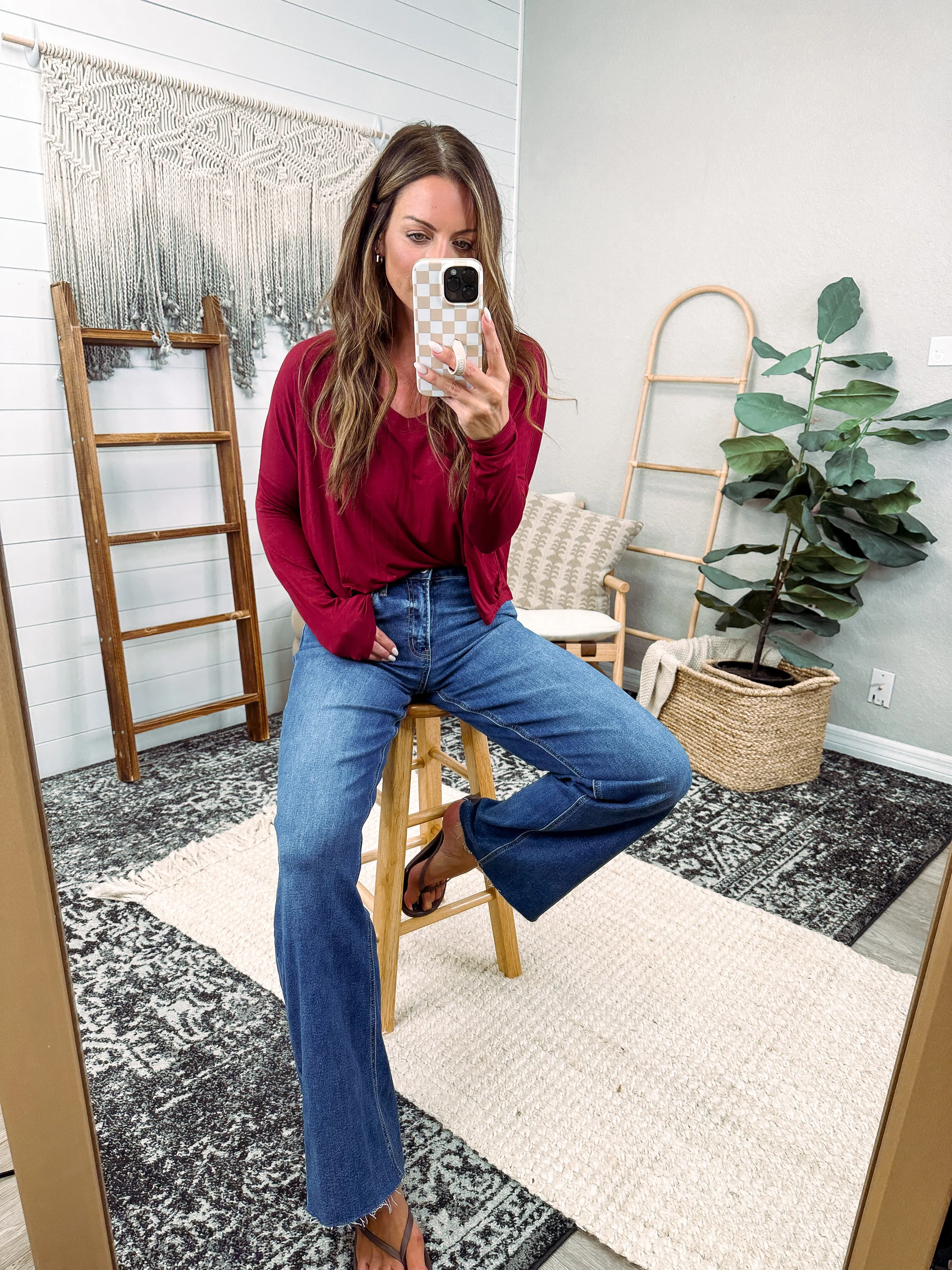 Audrey Wide Leg Jeans