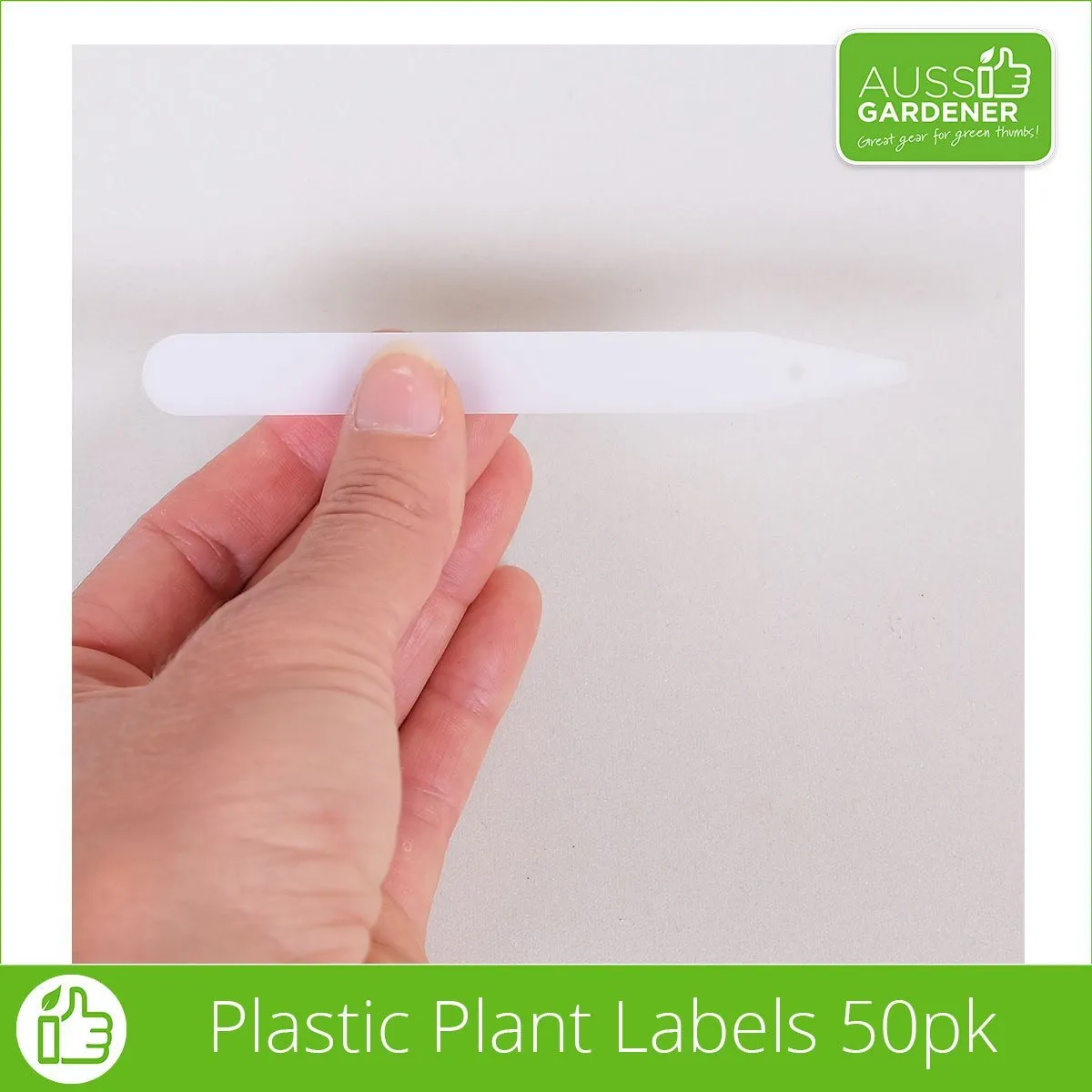 Aussie Gardener Plastic Plant Labels   Pencil 50pcs / Pack