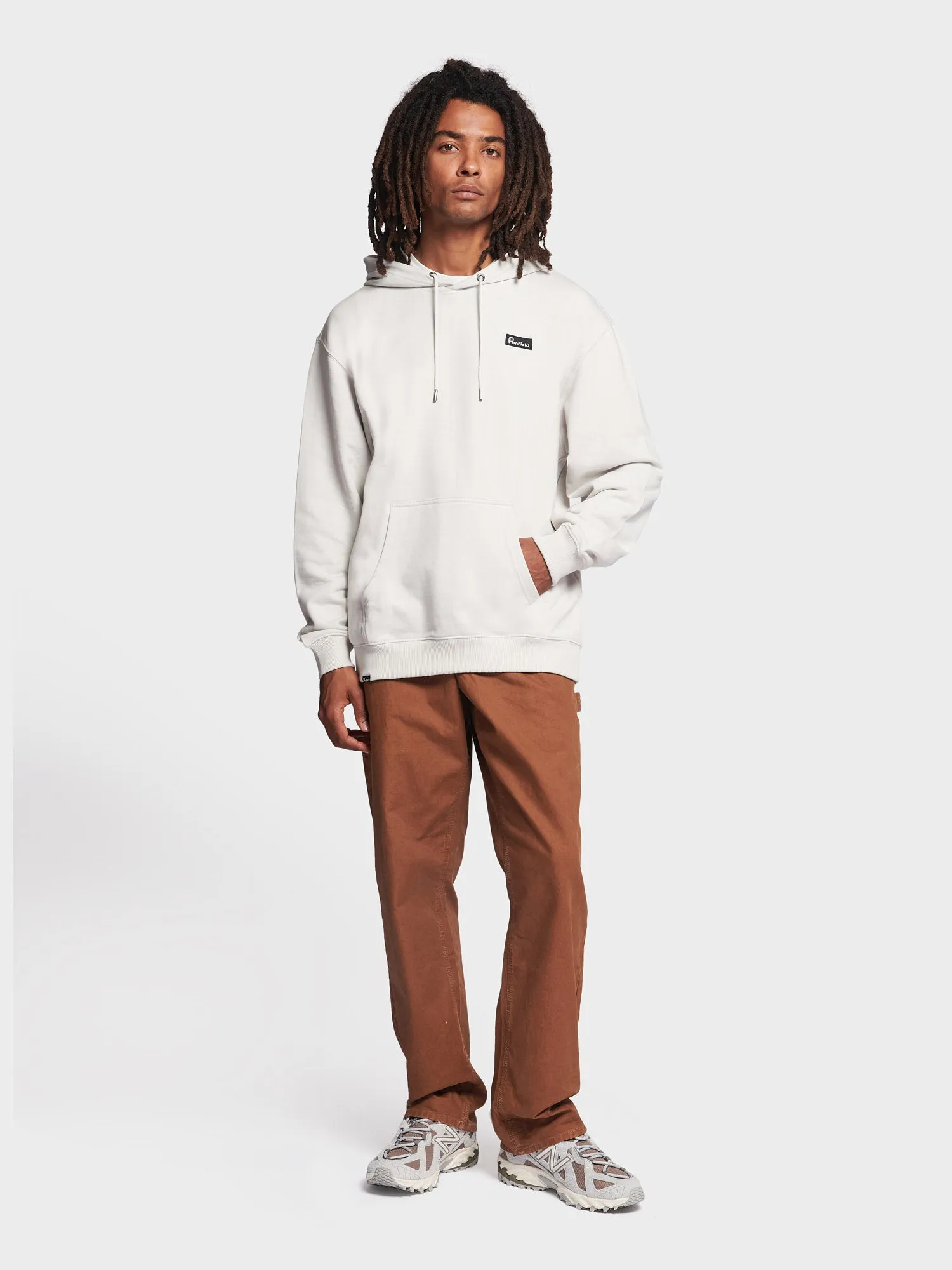 Badge Hoodie in Nimbus Cloud