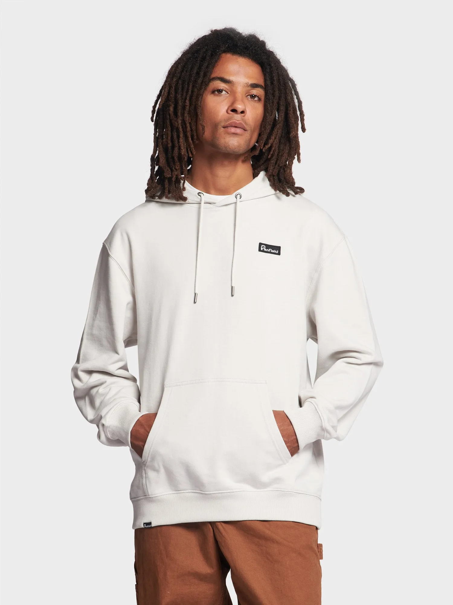 Badge Hoodie in Nimbus Cloud