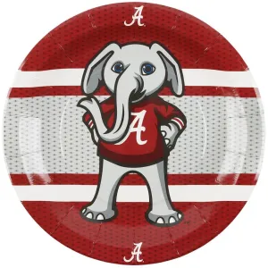 Big Al University of Alabama Dinner Plates 8 Pk