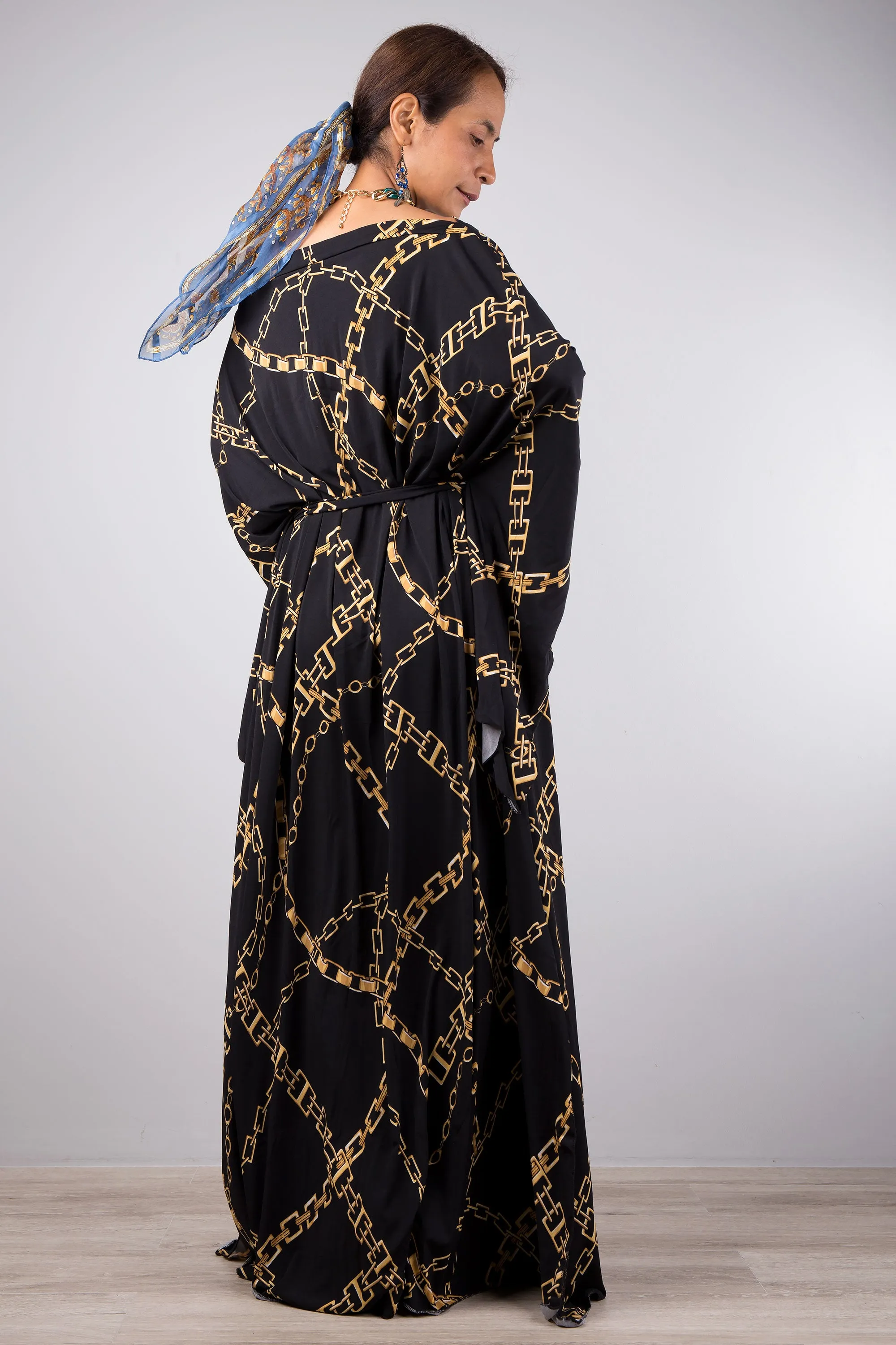 Black Kaftan Dress