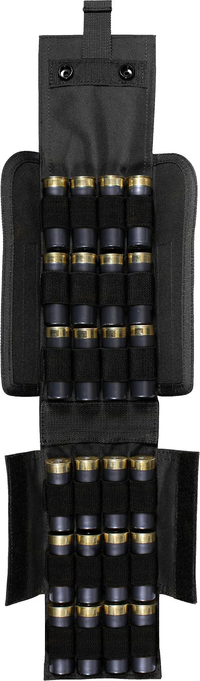 Black - Tactical MOLLE Shotgun Shell Pouch