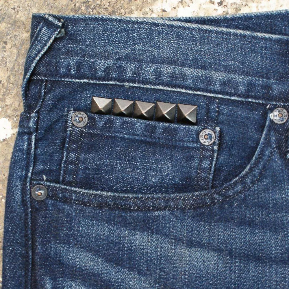 Blue Jeans with Studs