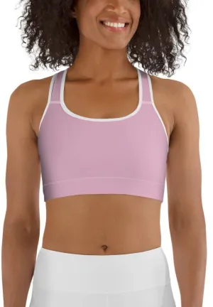 Blush Pink Sports Bra