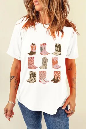 Boots Graphic T