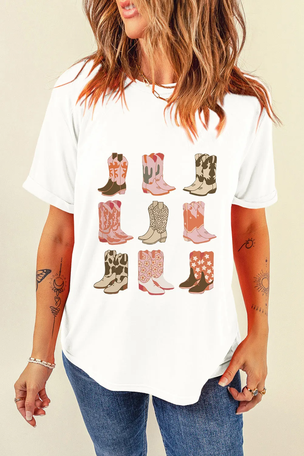 Boots Graphic T