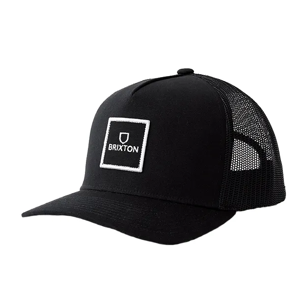 Brixton Alpha Block X C MP Mesh Cap - Black