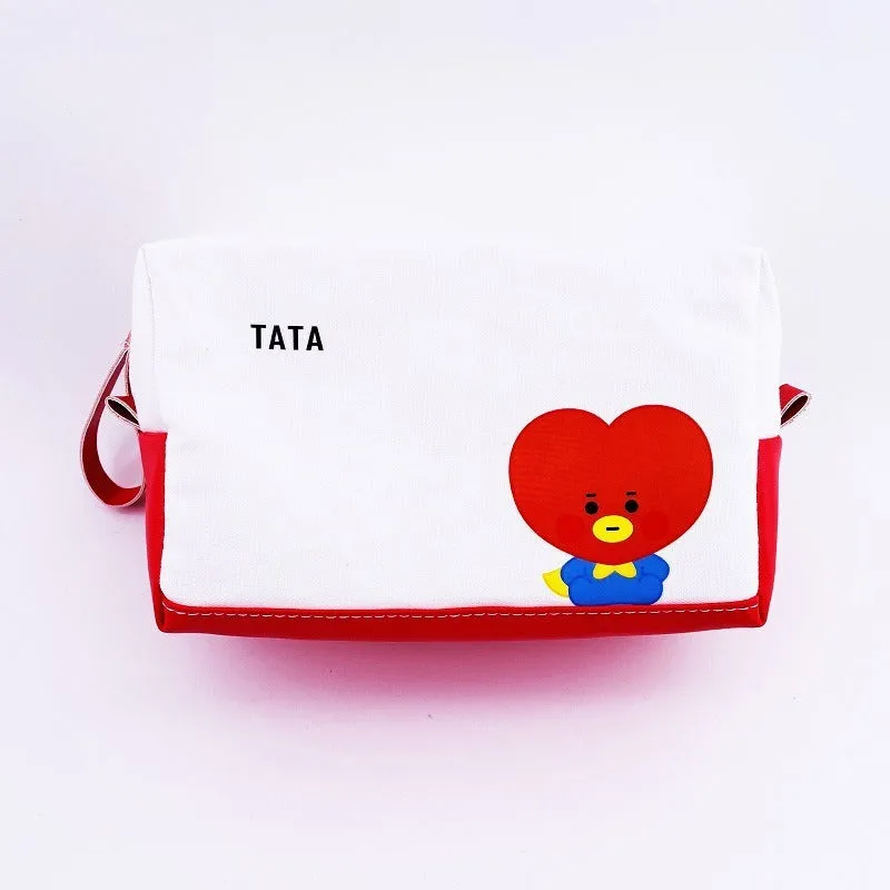 BTS BT21 Canvas Pencil Case