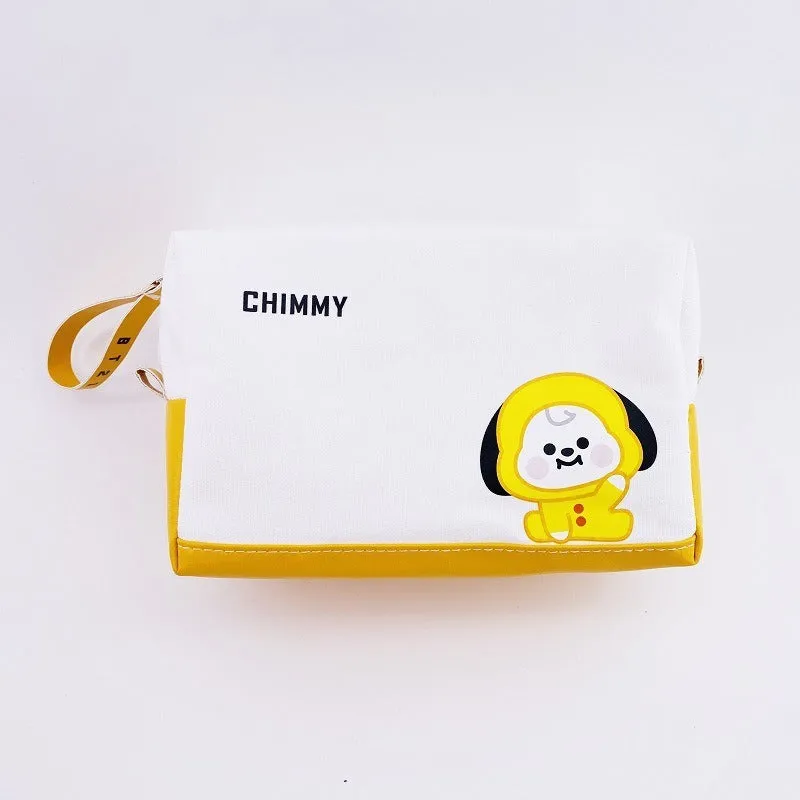 BTS BT21 Canvas Pencil Case