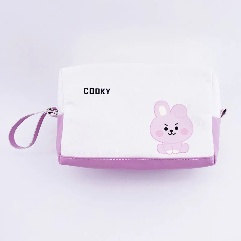 BTS BT21 Canvas Pencil Case