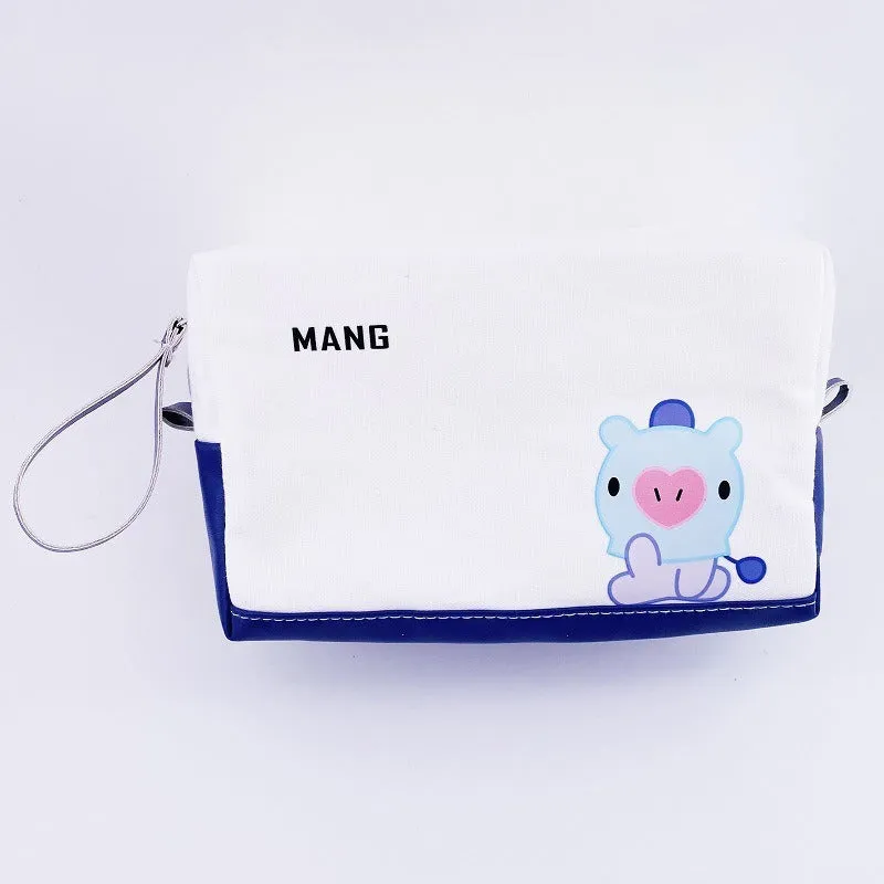 BTS BT21 Canvas Pencil Case