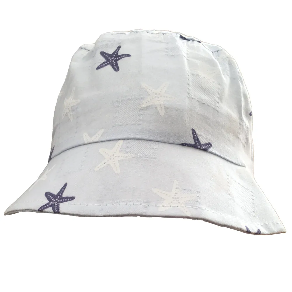 Bucket Hat for Baby in Cute Star Print for Boys & Girls