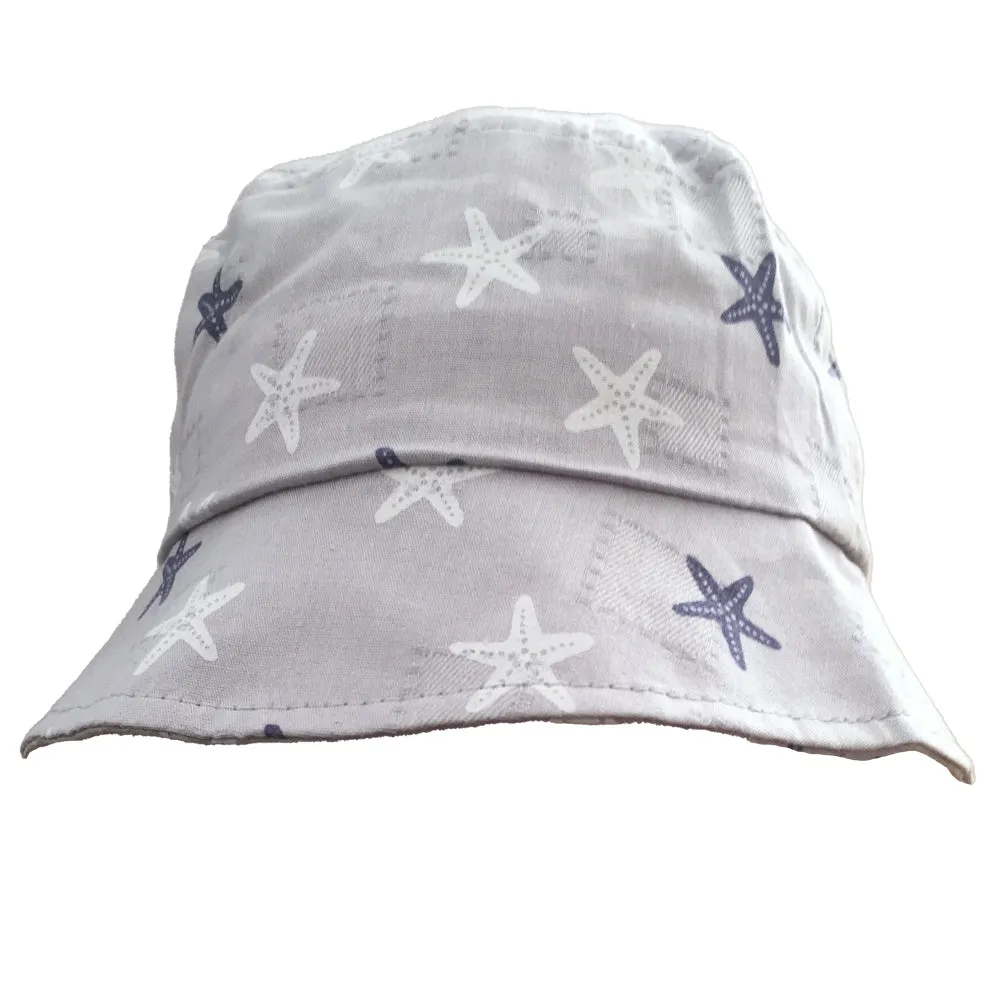 Bucket Hat for Baby in Cute Star Print for Boys & Girls