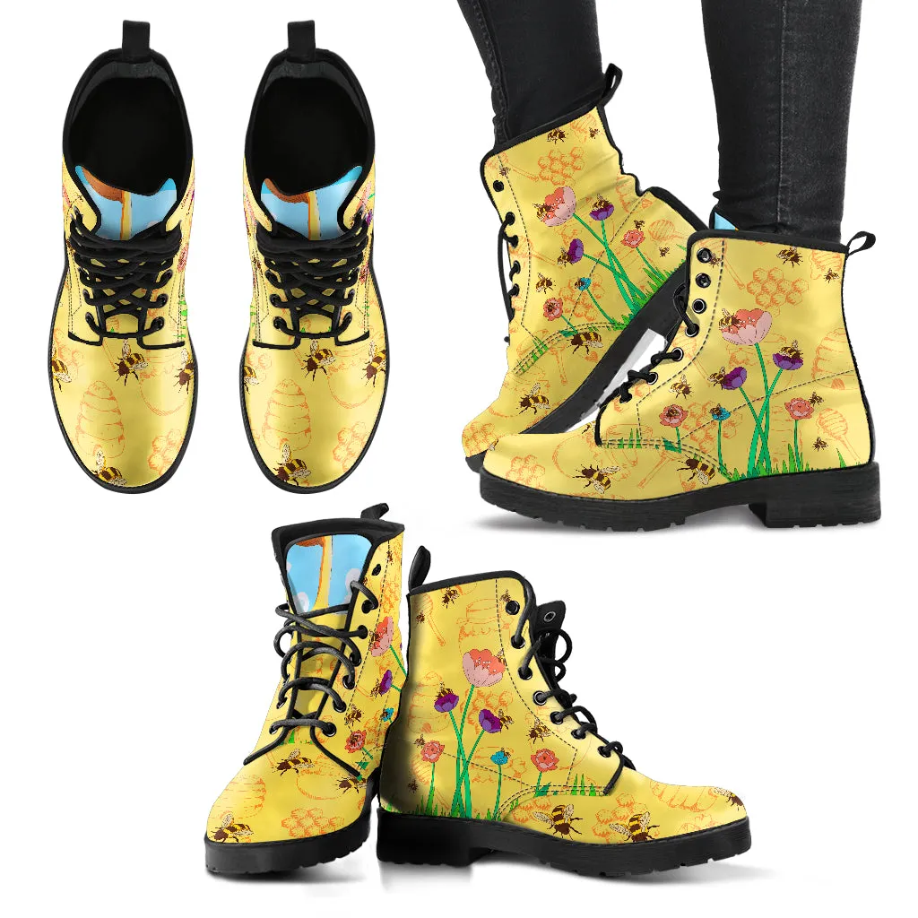 Busy Bee Women Boots - FREE SHIPPING WORLDWIDE