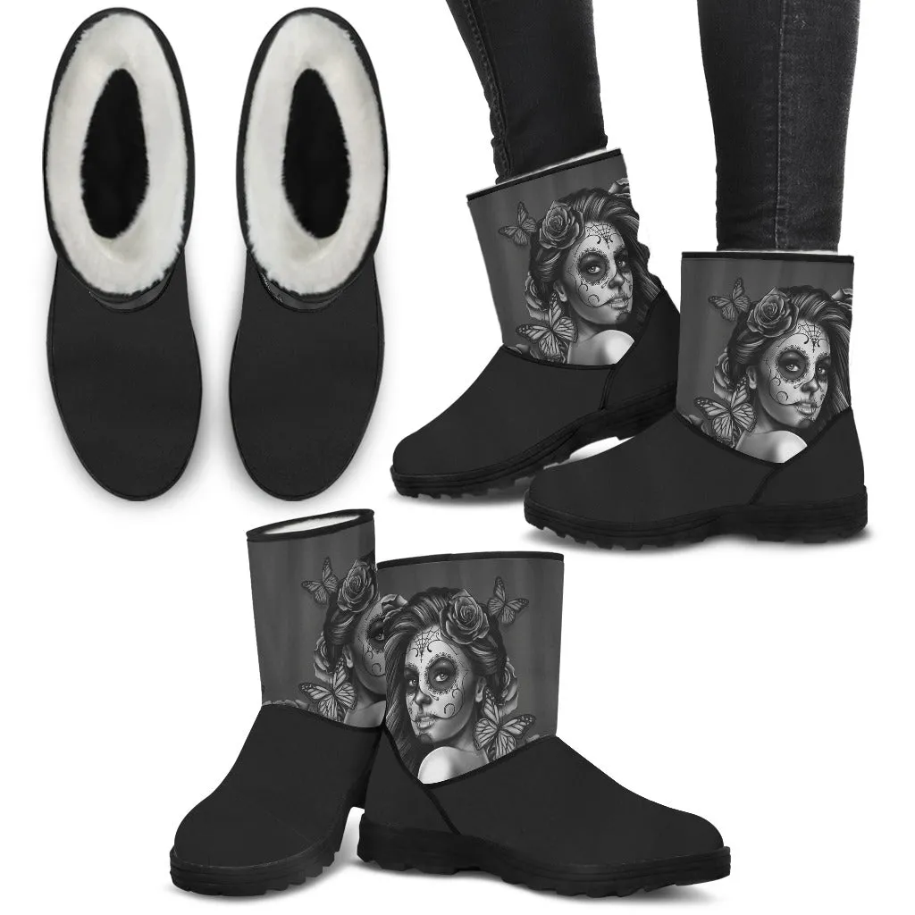 CALAVERA FUR BOOTS - FREE SHIPPING WORLDWIDE