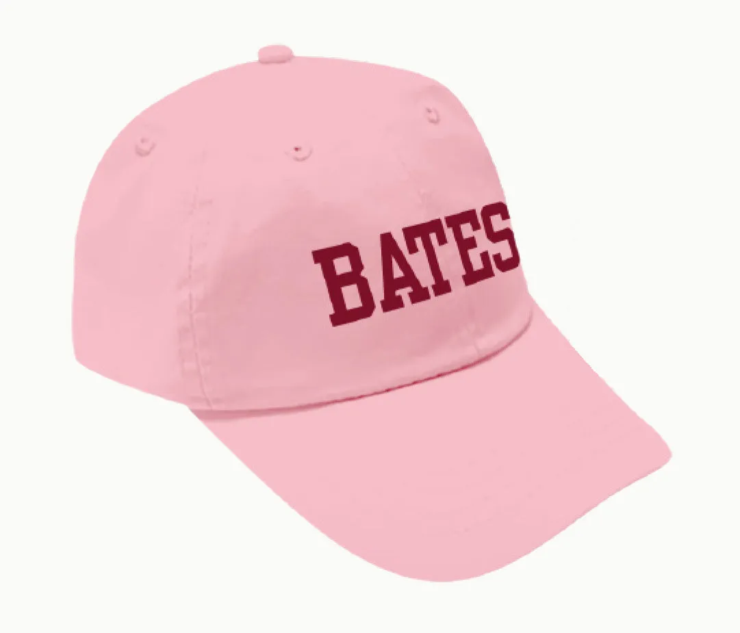 Cap, Pink "BATES" Cap by Eighty8