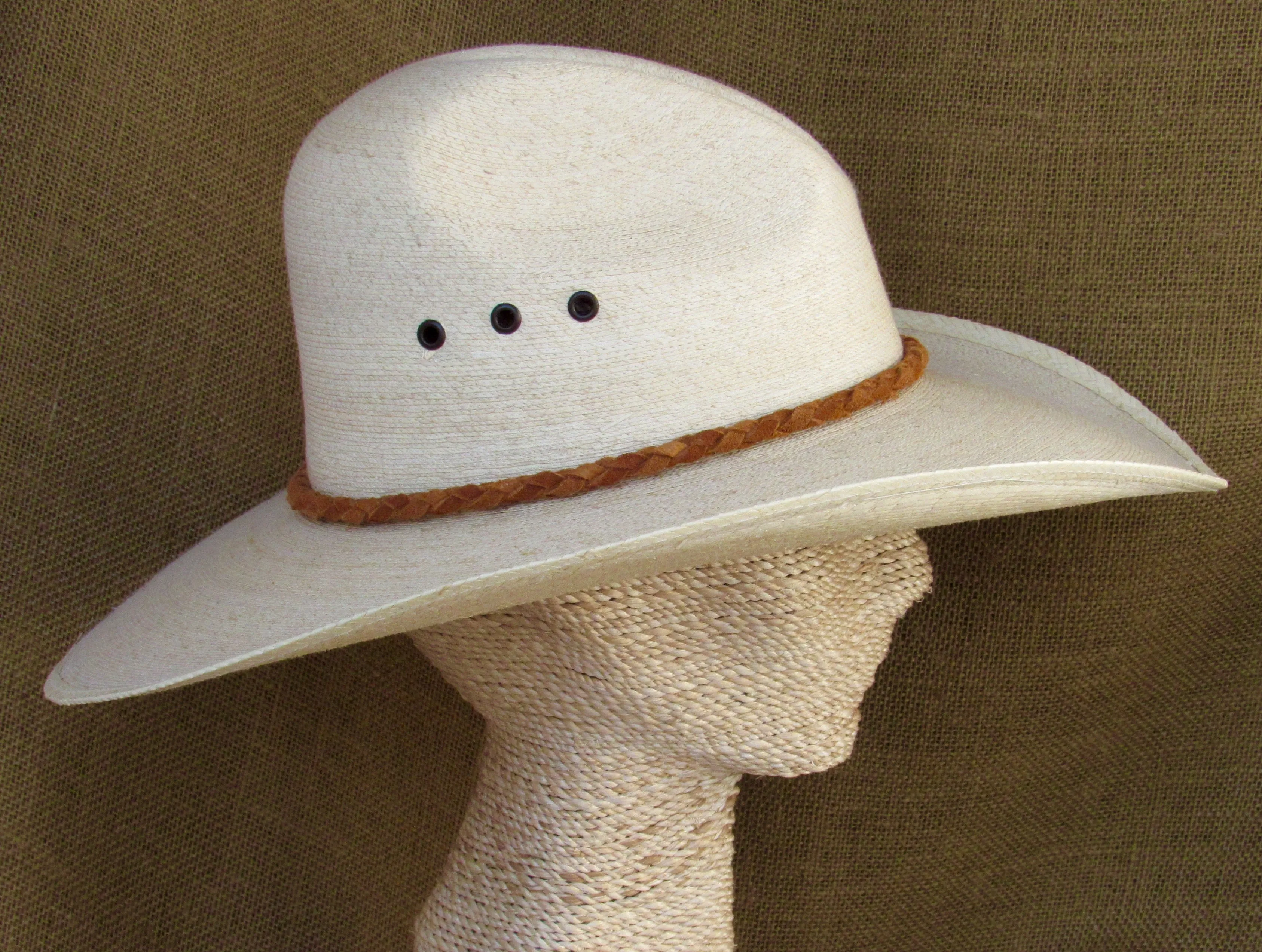 Charro Handwoven Palm Cowboy Hat