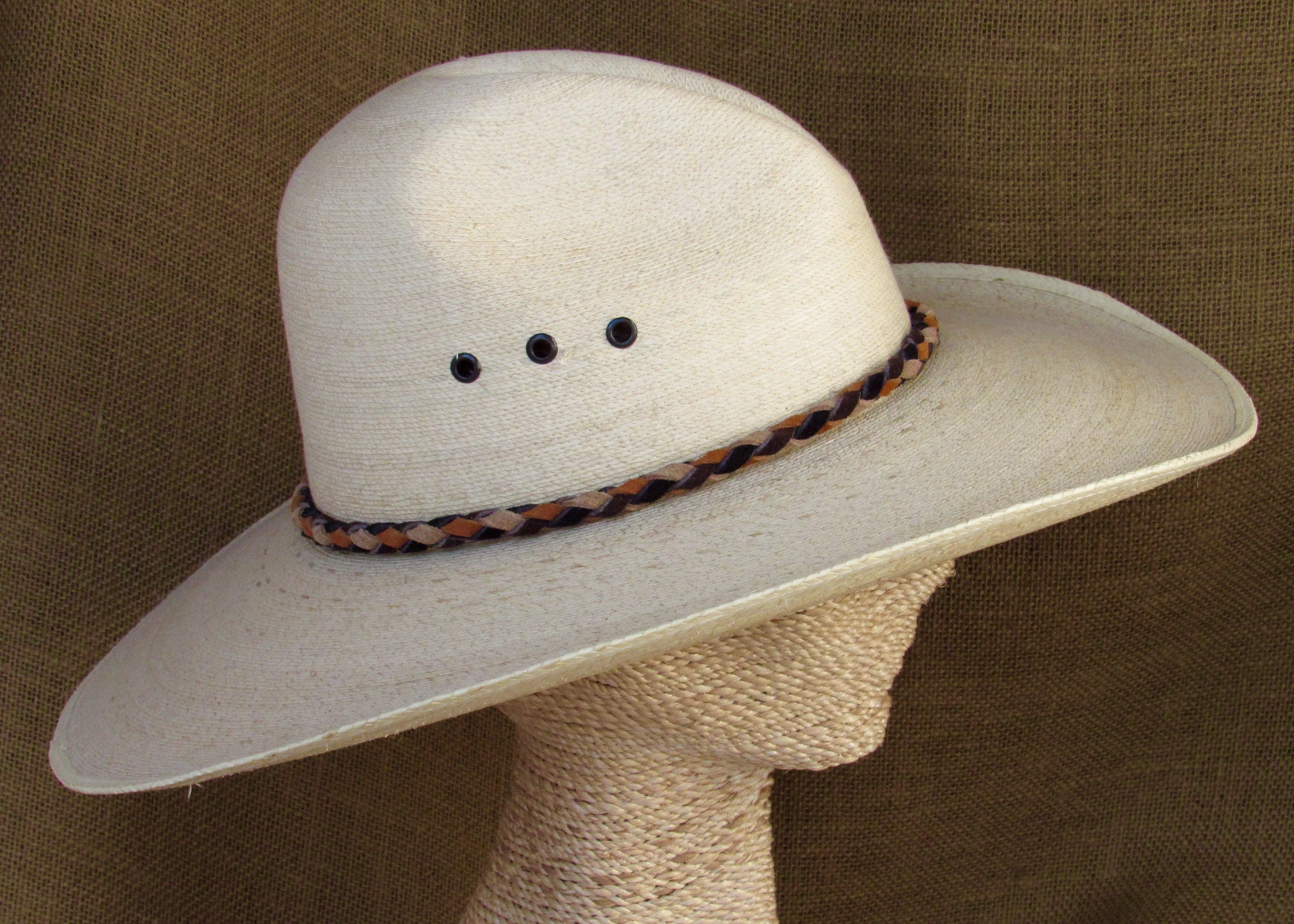 Charro Handwoven Palm Cowboy Hat