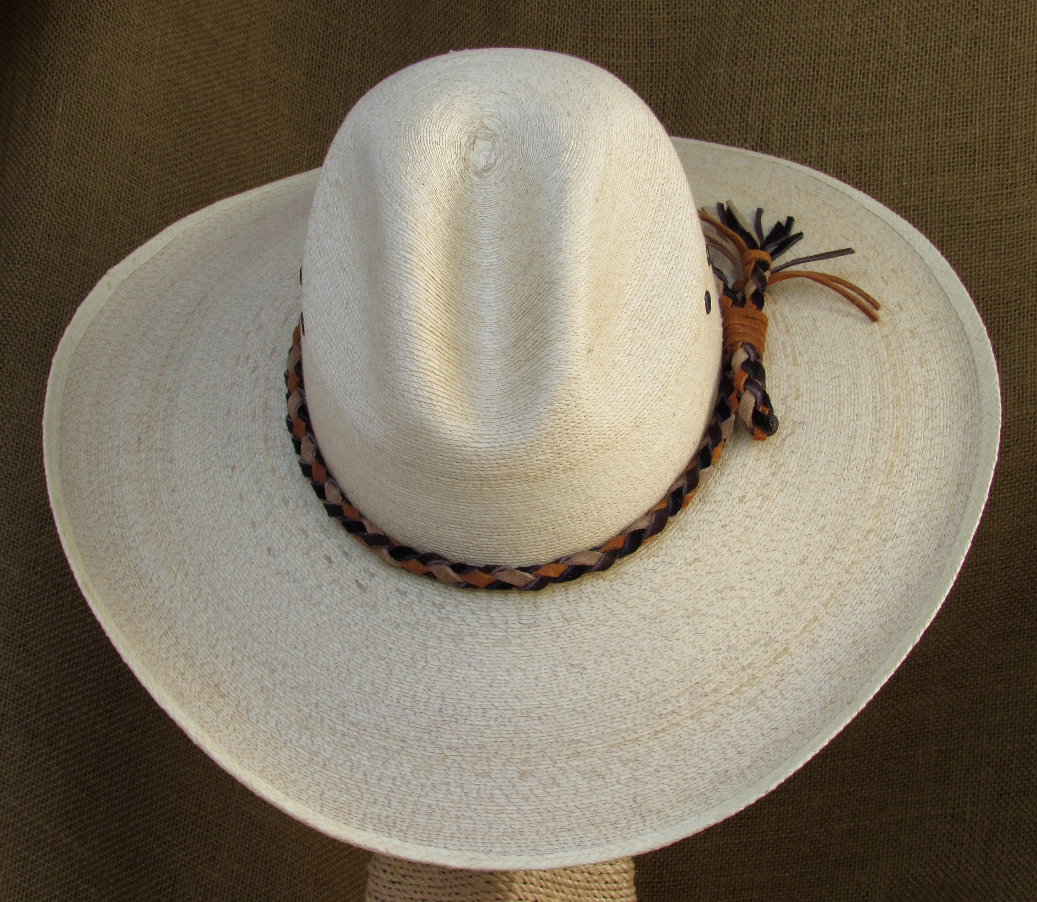 Charro Handwoven Palm Cowboy Hat