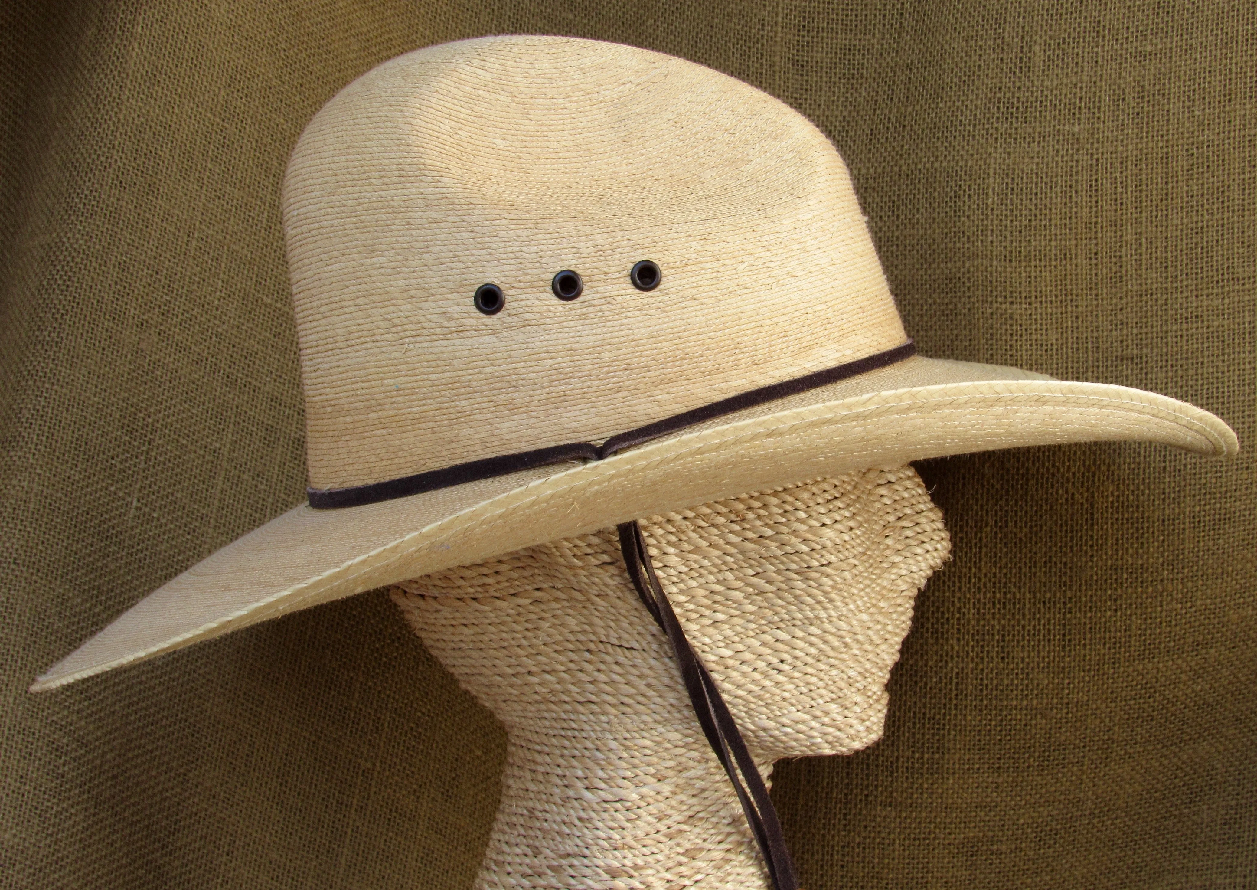 Charro Handwoven Palm Cowboy Hat