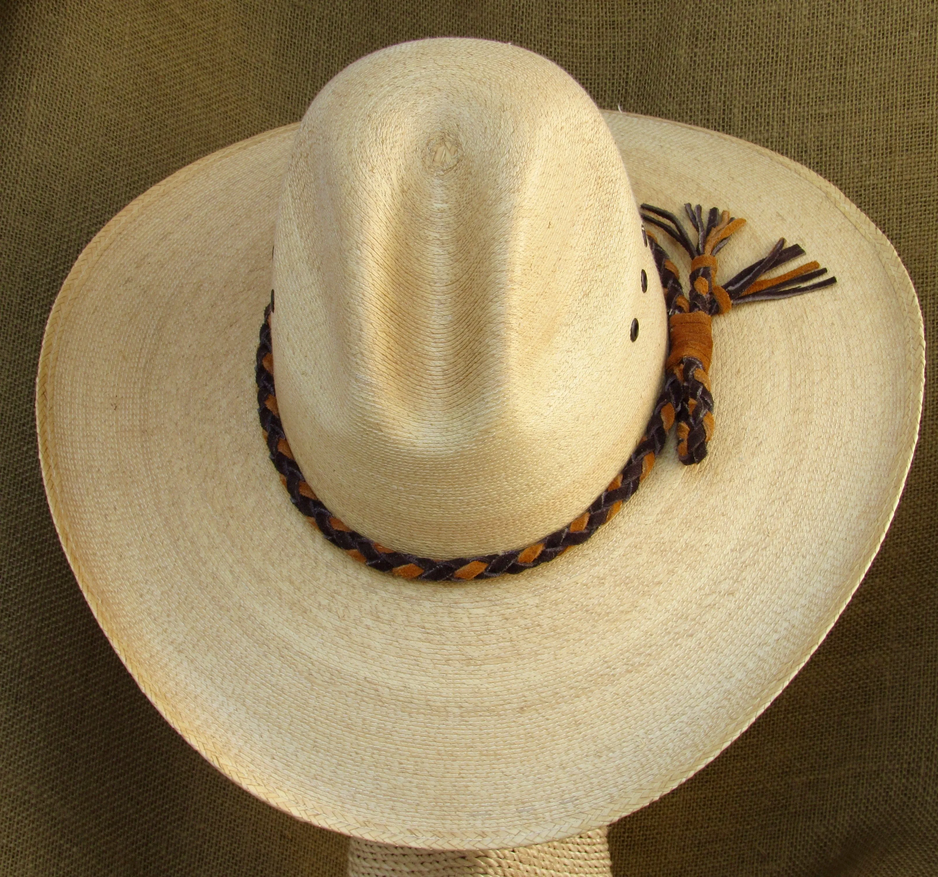 Charro Handwoven Palm Cowboy Hat