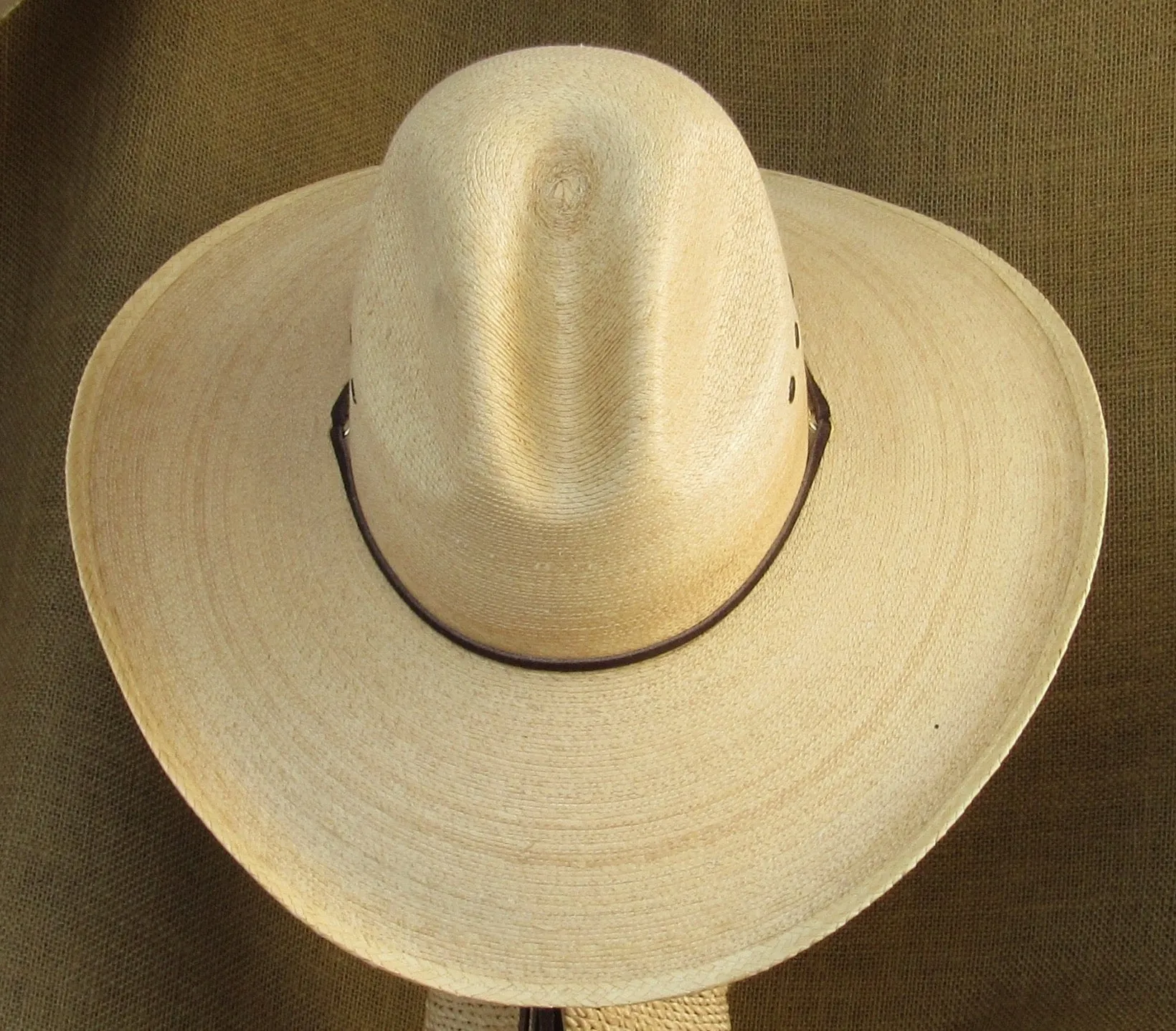 Charro Handwoven Palm Cowboy Hat