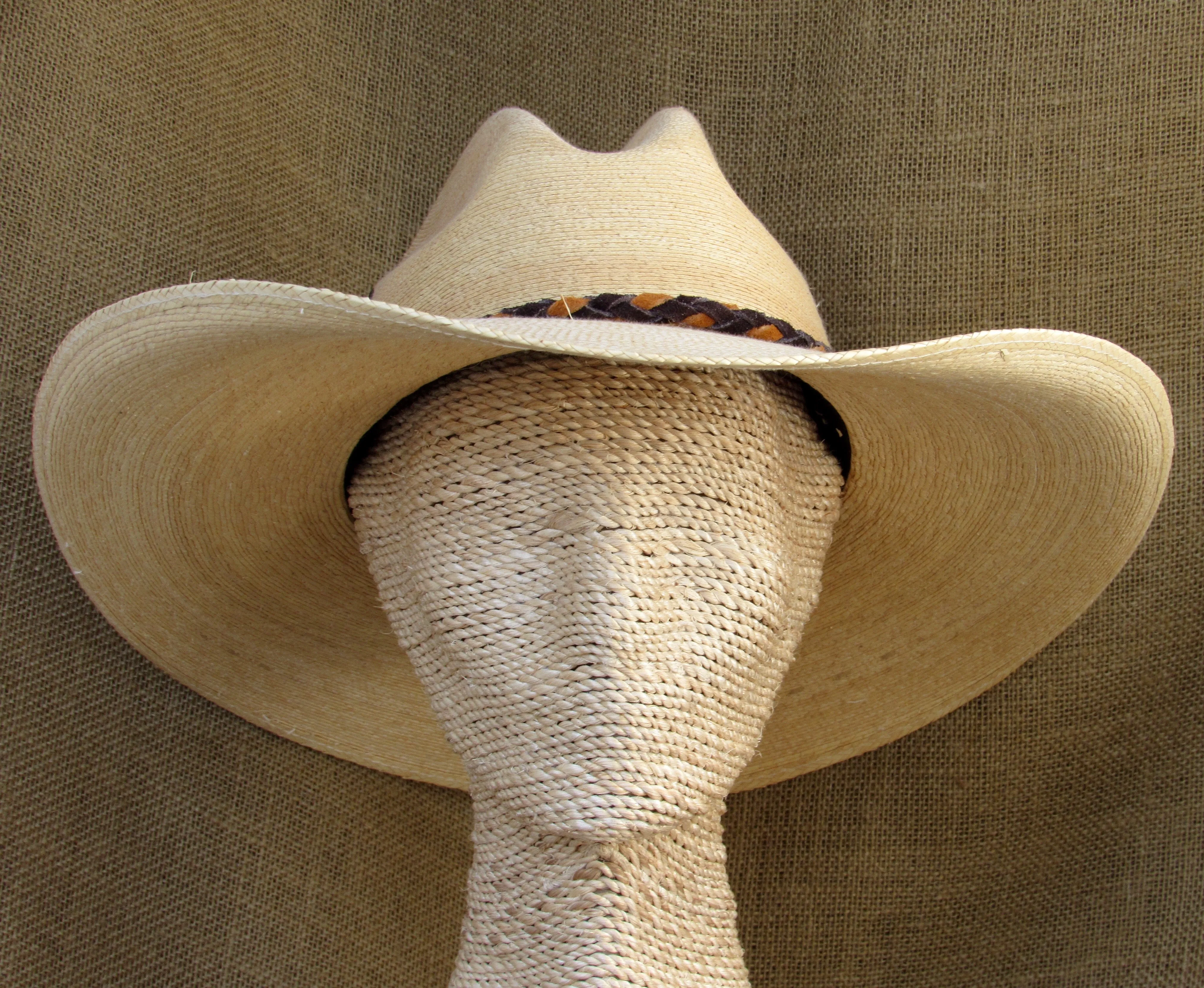 Charro Handwoven Palm Cowboy Hat