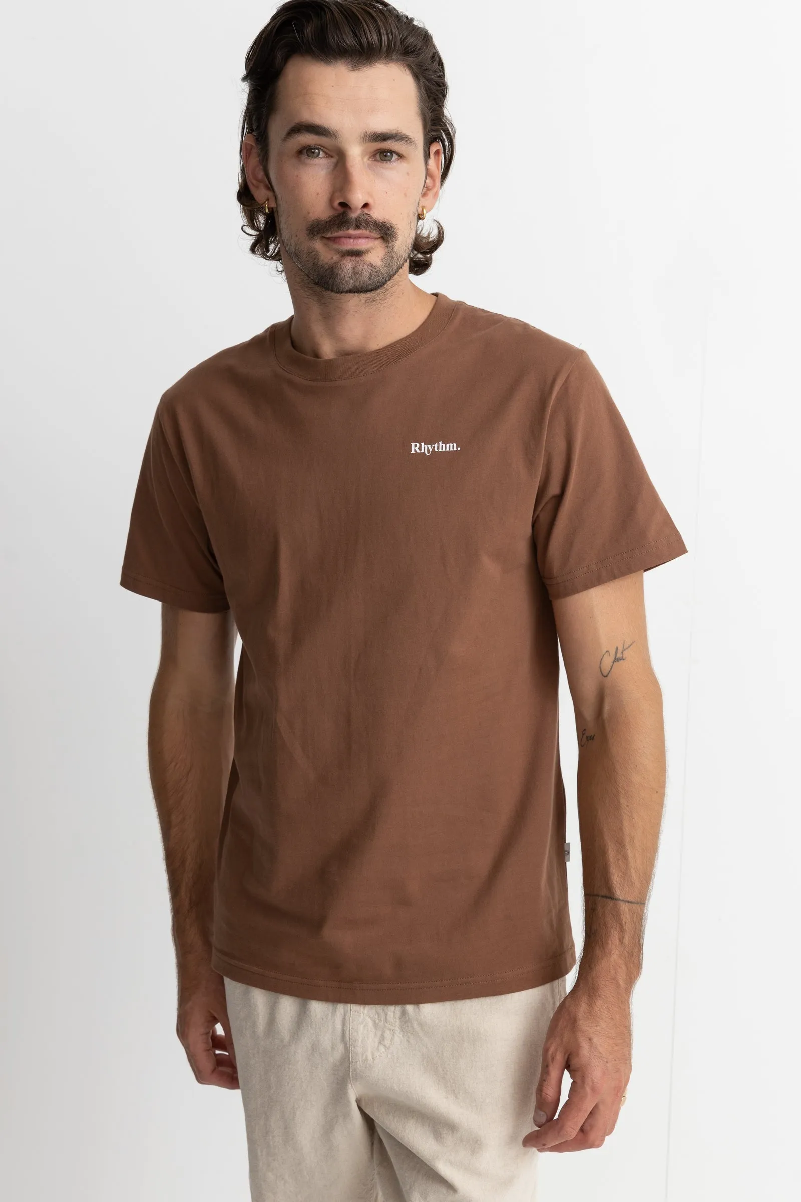 Classic Brand Tee Chocolate