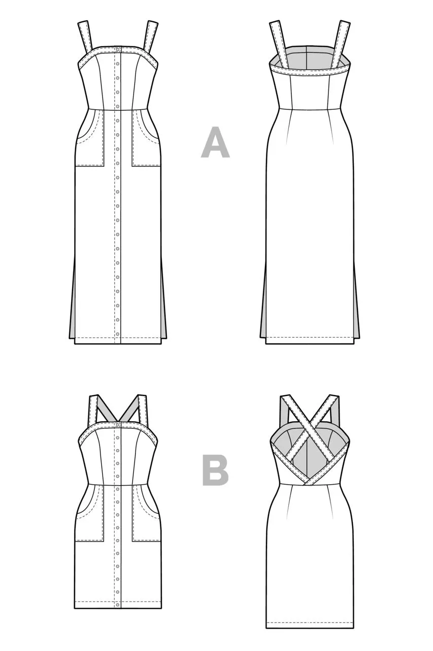 Closet Core - Fiona Sundress Sewing Pattern