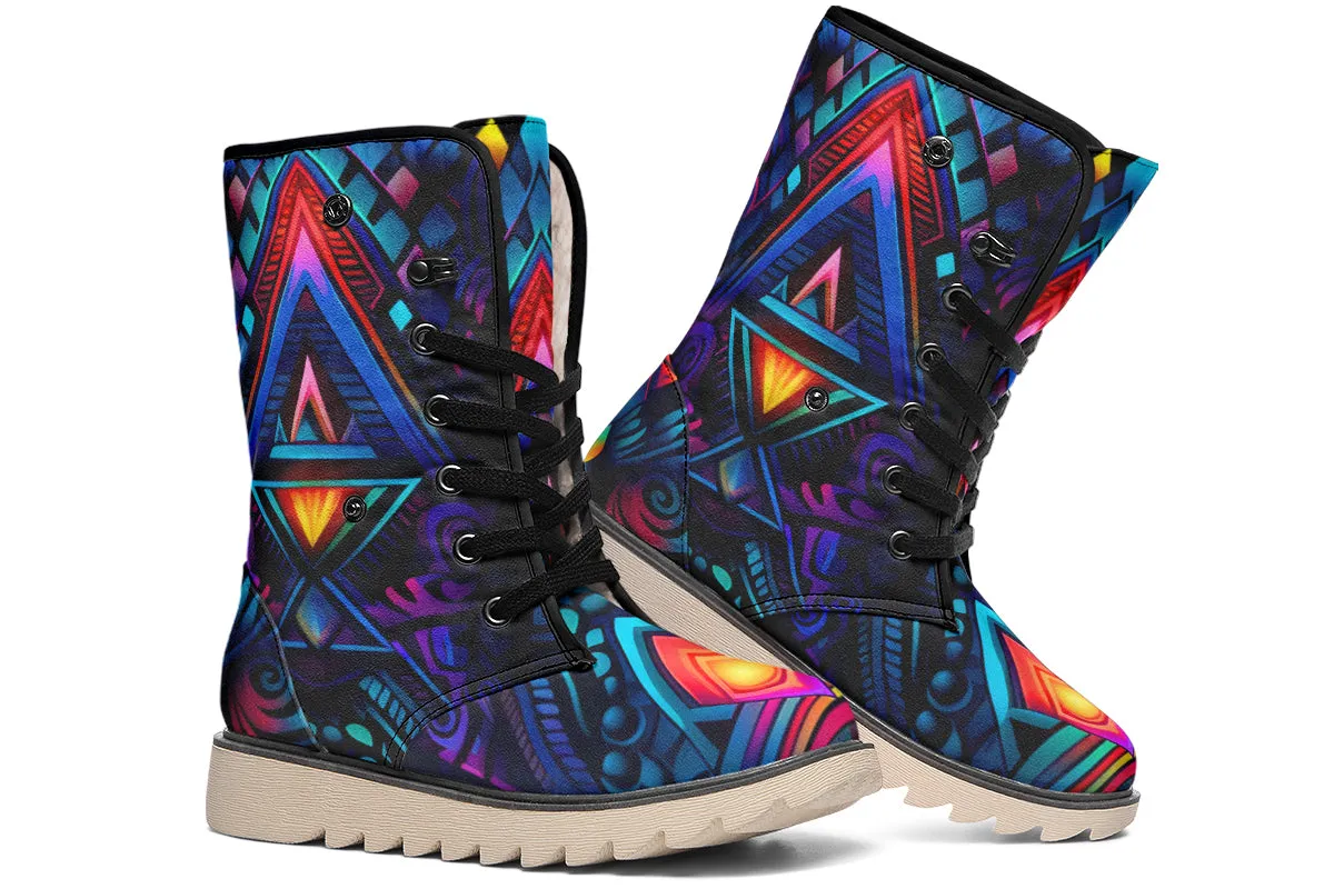 Cyber Lights Moon Boots