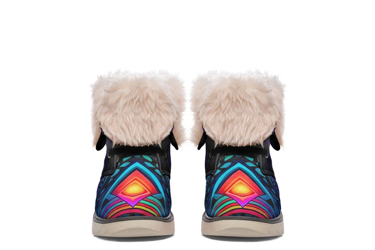 Cyber Lights Moon Boots