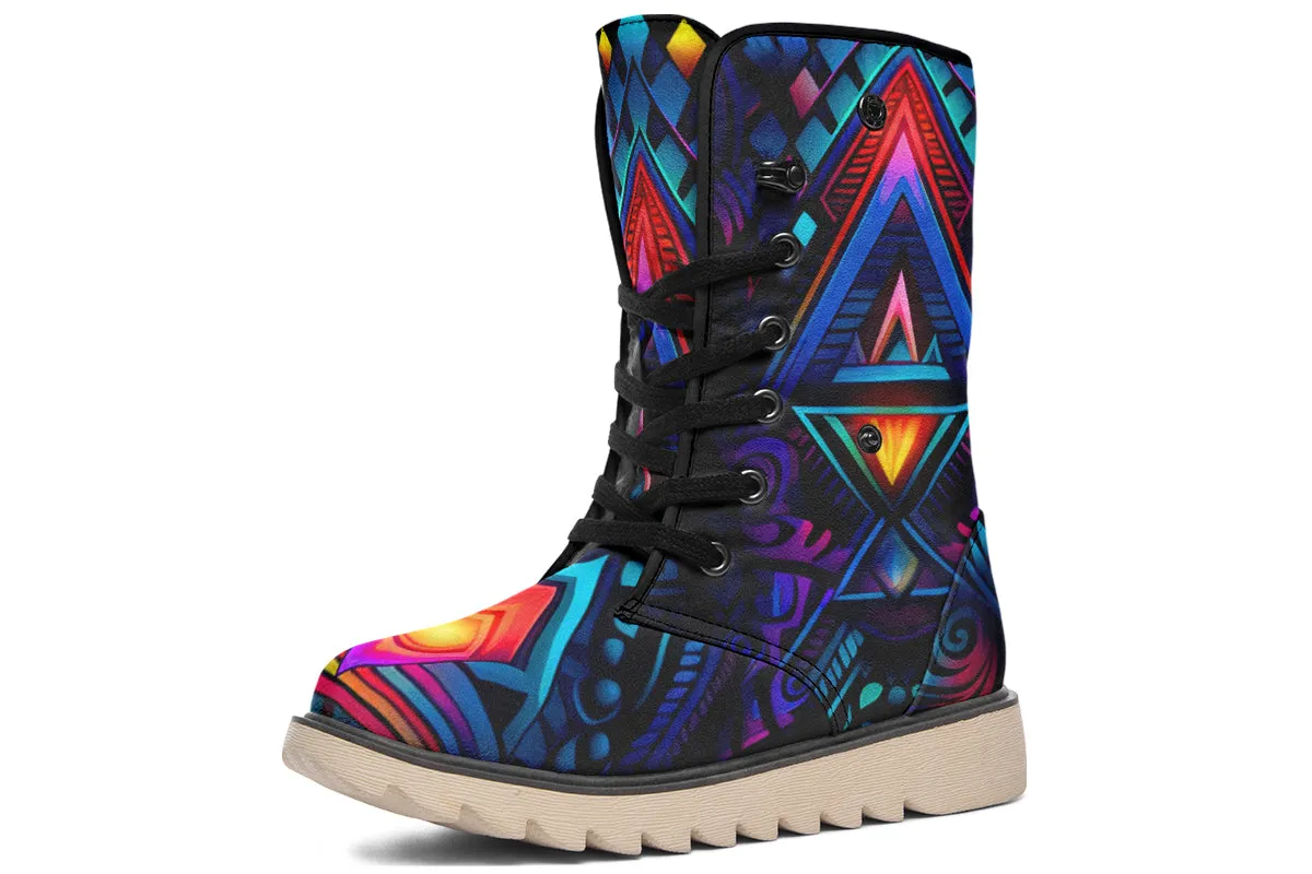 Cyber Lights Moon Boots