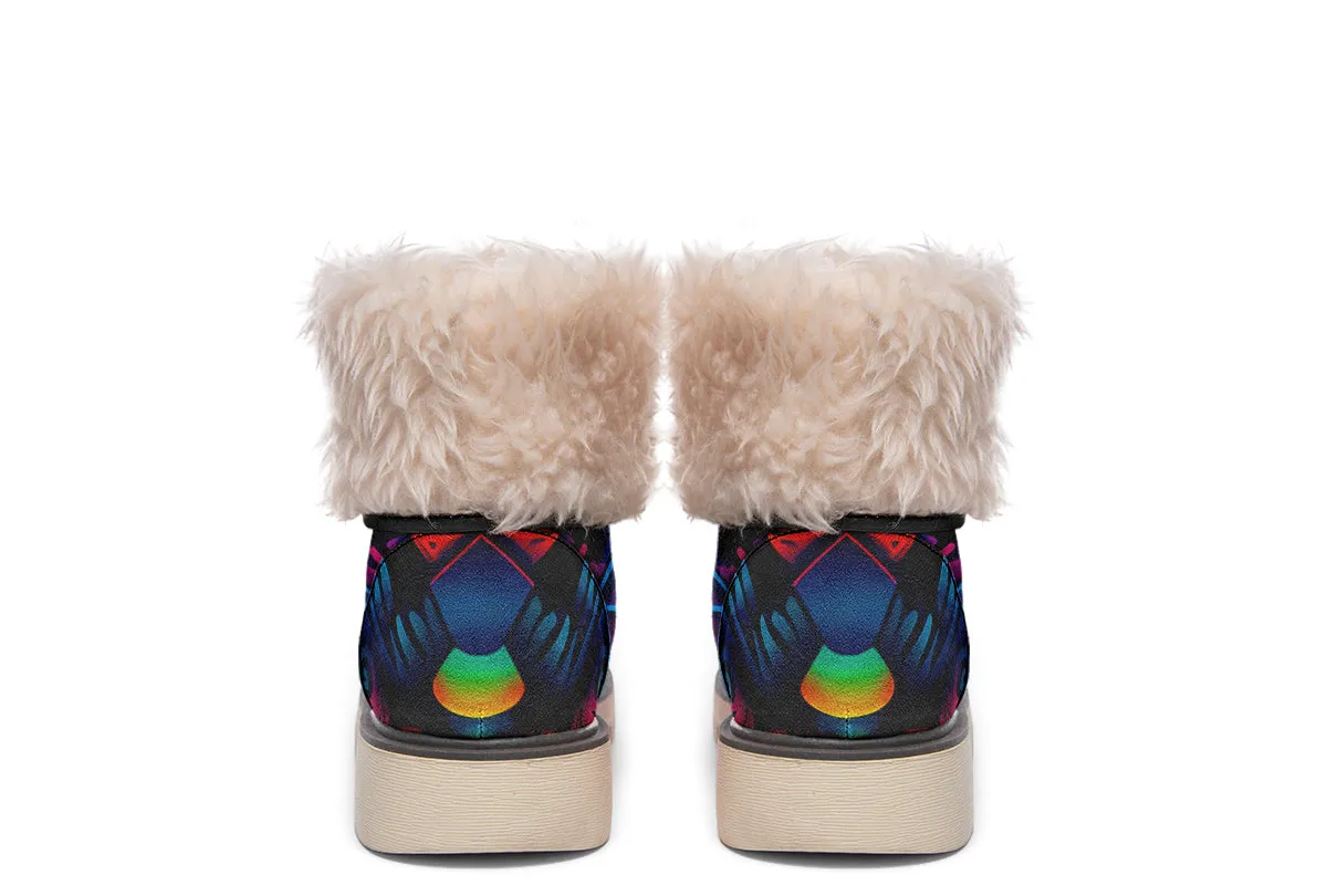 Cyber Lights Moon Boots