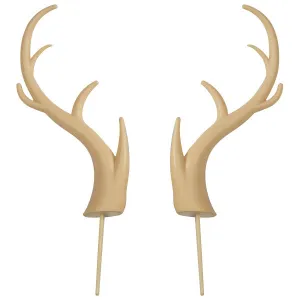 Deer Antlers Cake Topper Kit