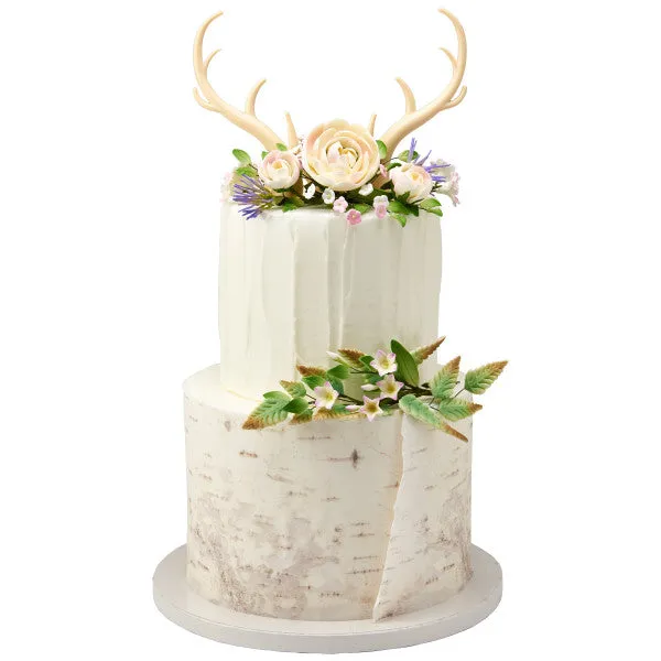 Deer Antlers Cake Topper Kit