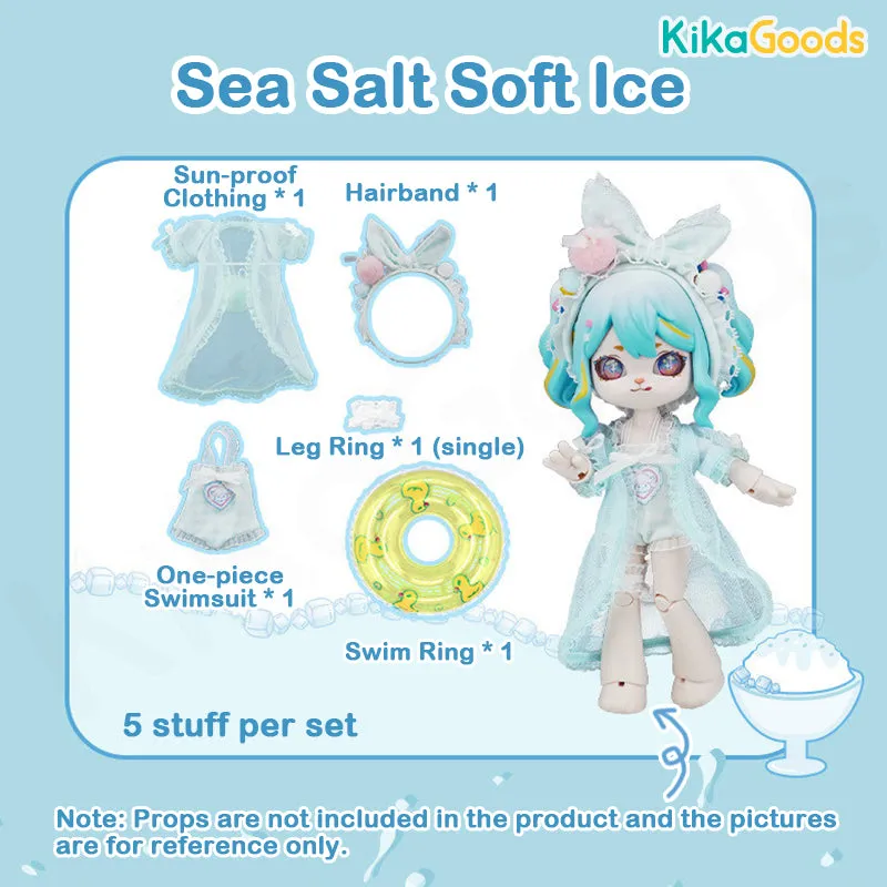 Dessert Series Sea Salt Soft Ice 1/12 BJD Clothing Set