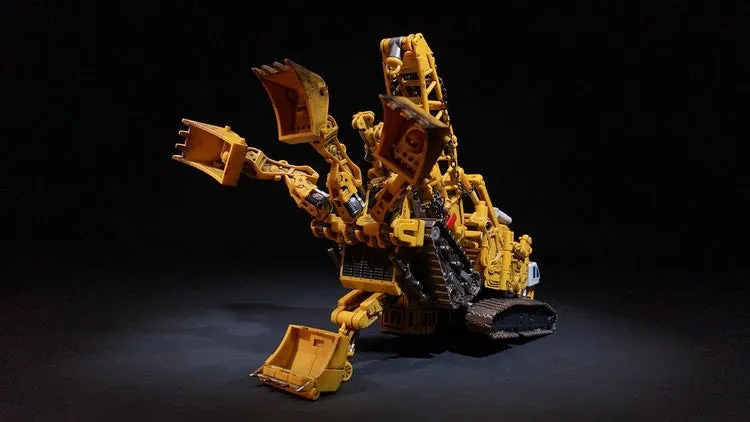 Devil Saviour (BombusBee) DS-07 / DS-08 Paranoider / Bomber  (Hightower and Bulldozer of ROTF Devastator Constructicons) 18cm / 7" 2 in 1 set