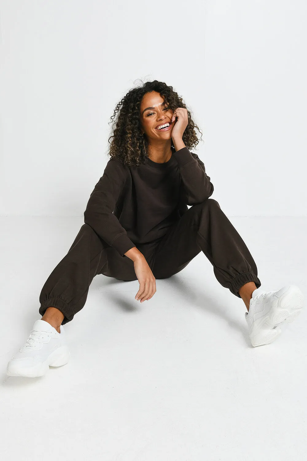 Everyday Comfy Sweatshirt - Espresso Brown