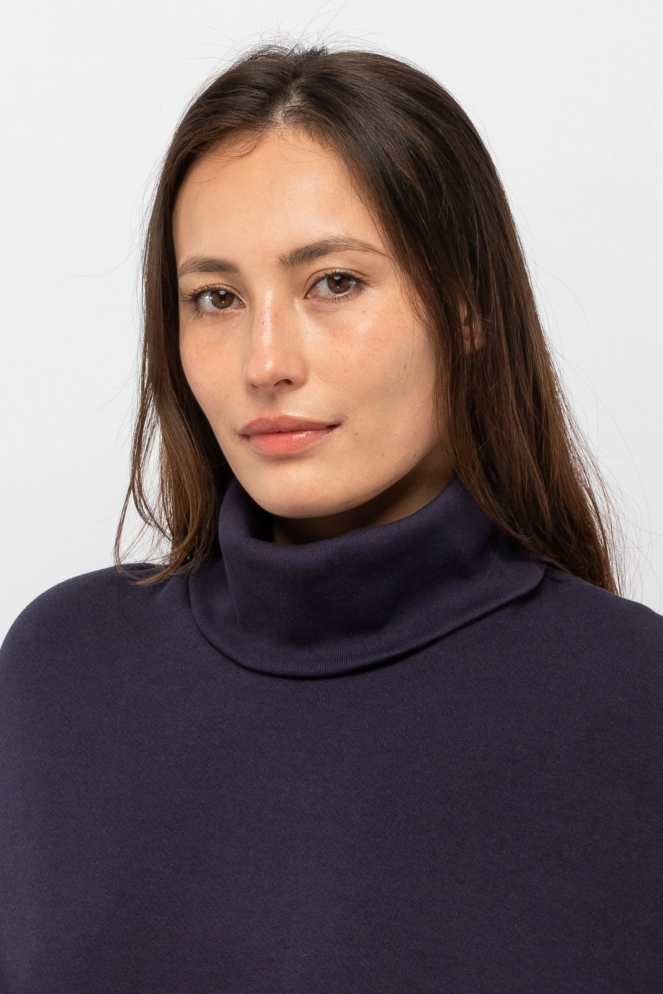 F370 - Flex Fleece Turtleneck Cape