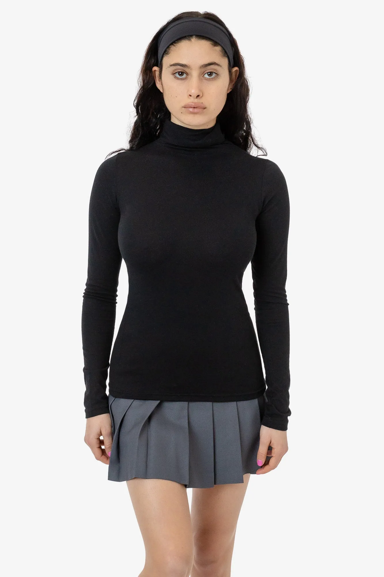 FF306 - 50/50 Poly Cotton Mock Turtleneck