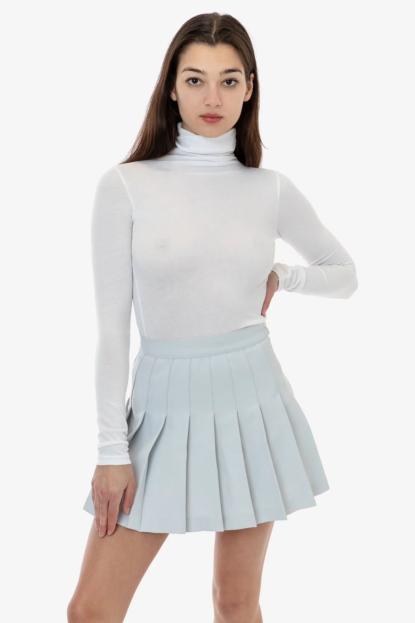 FF306 - 50/50 Poly Cotton Mock Turtleneck